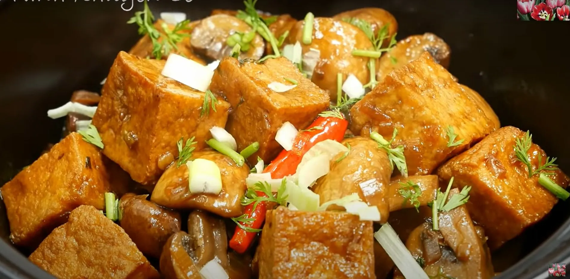Đậu hũ kho tiêu - Vanh Khuyen