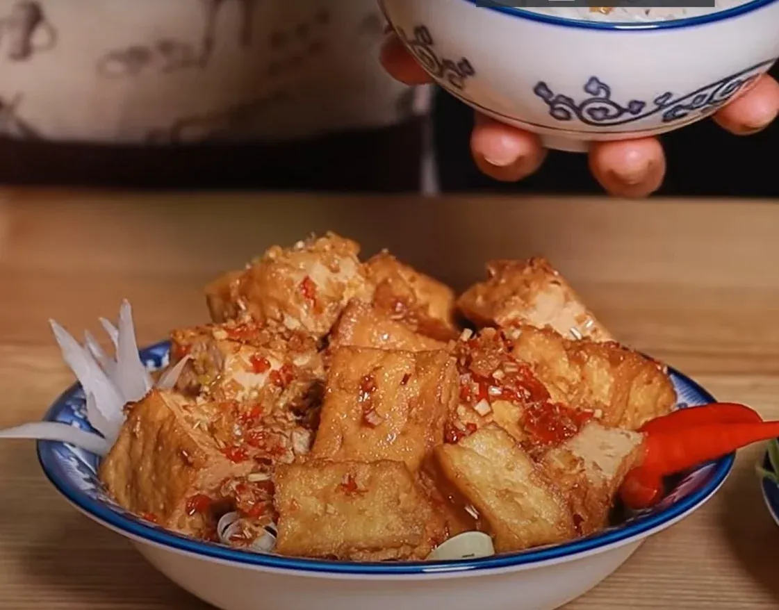 Đậu hũ kho sả ớt - SKTS