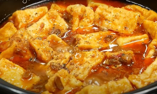 Đậu hũ kho tương hột – Vanh Khuyen