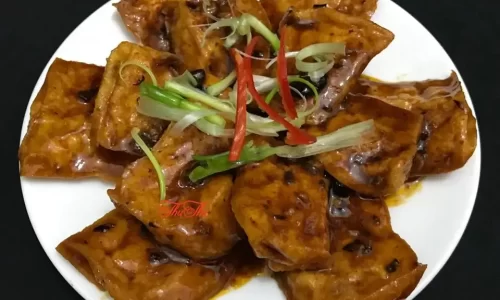 Đậu hũ sốt tàu xì – Thư Thư