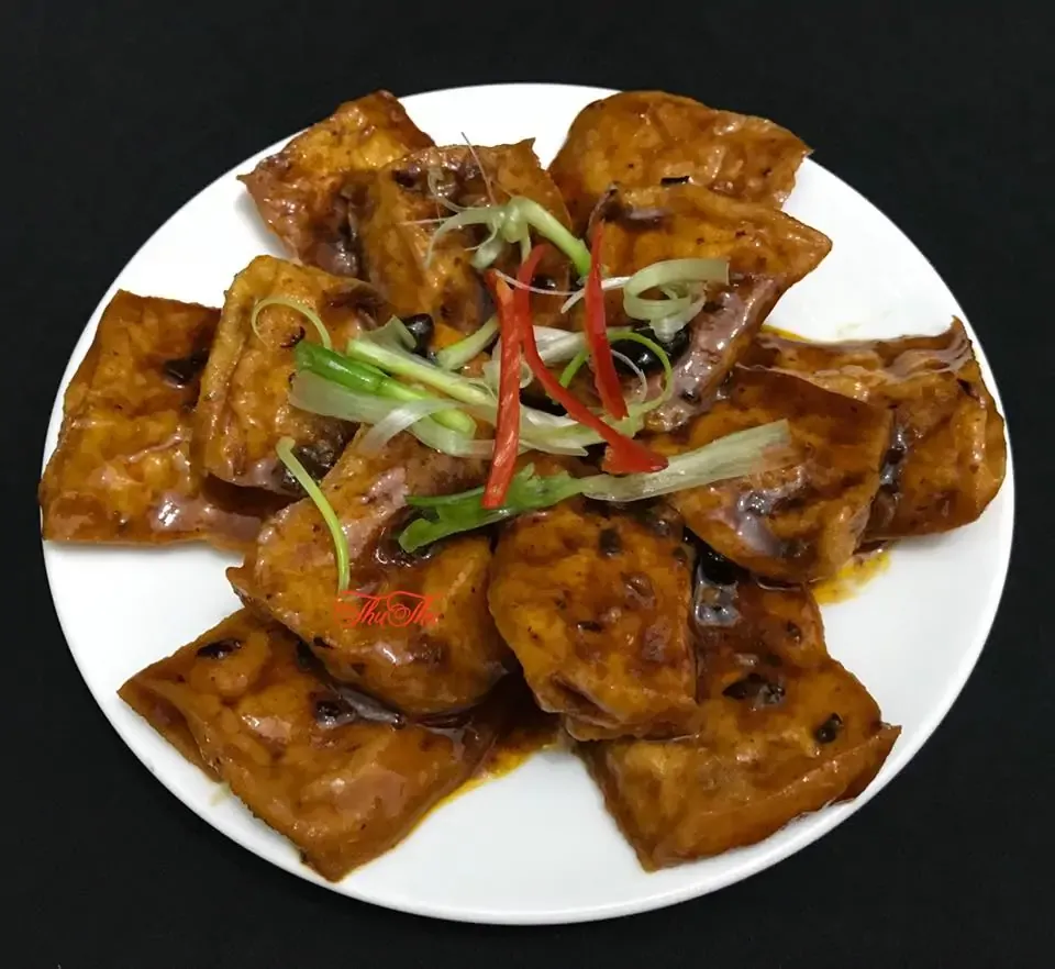 Đậu hũ sốt tàu xì - Thư Thư