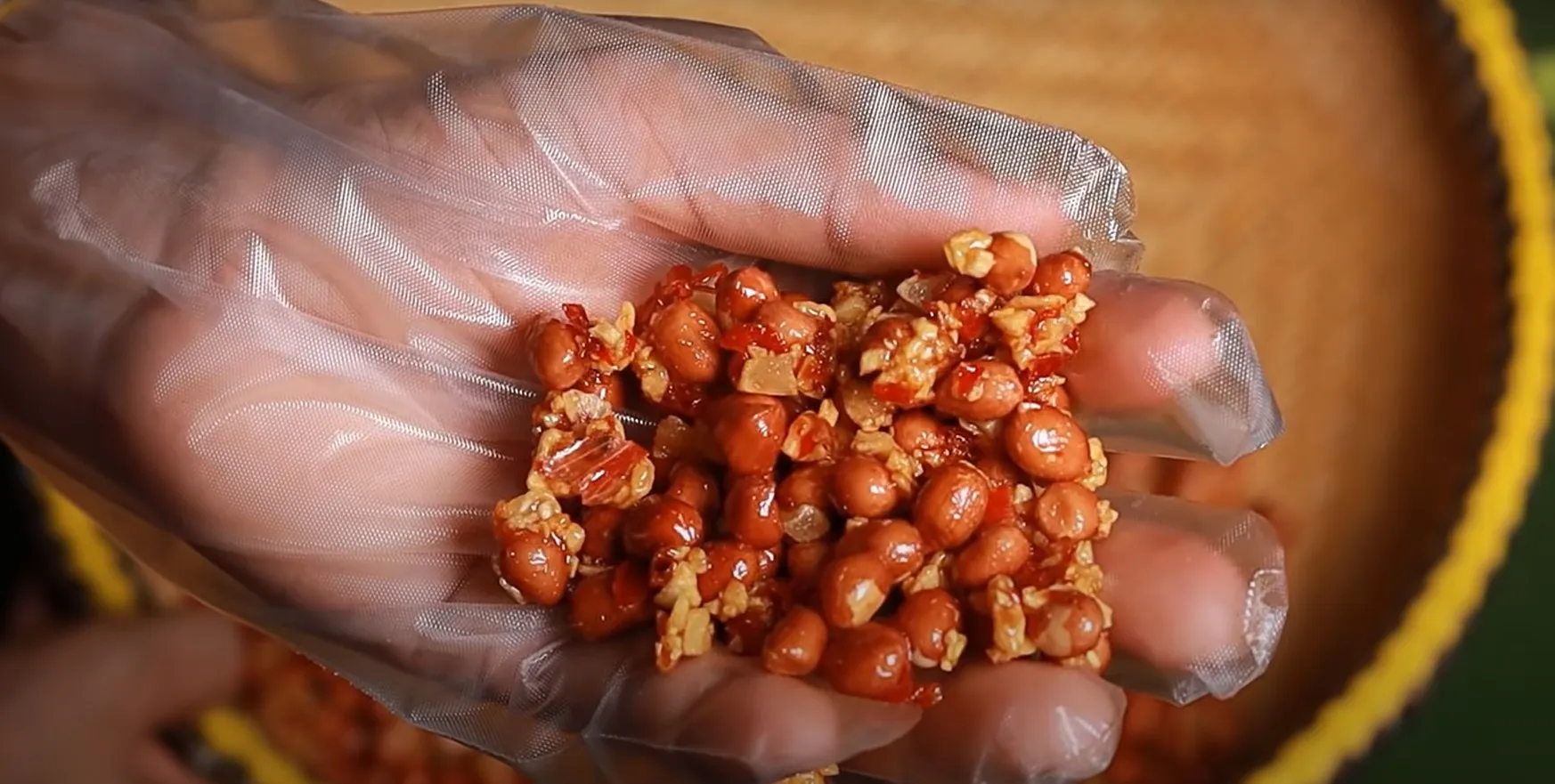 Đậu phộng rang tỏi ớt - SKTS