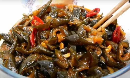 Dưa mắm chay – Dưa leo ngâm nước tương – Vanh Khuyen