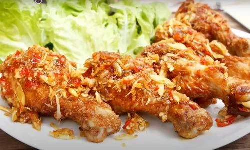 Đùi gà chiên nước mắm – Vanh Khuyen