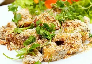 Ếch rang muối – 100 món ăn Việt