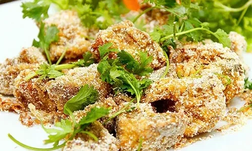 Ếch rang muối – 100 món ăn Việt