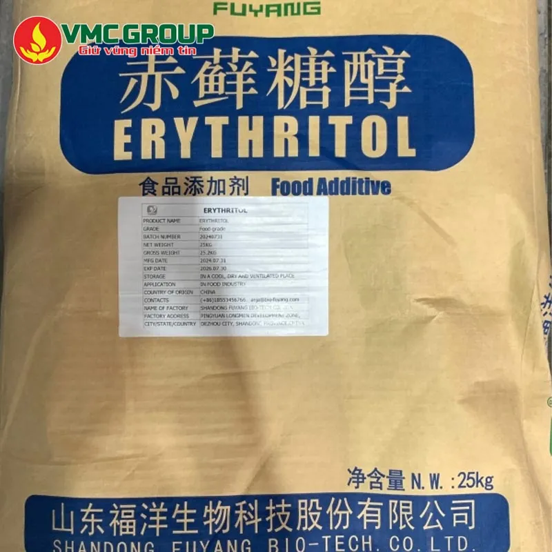 Các yếu tố ảnh hưởng đến giá erythritol - Nguồn gốc xuất xứ của sản phẩm