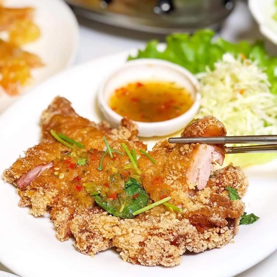 Gà chiên sốt kiểu Thái - Mai Mai Yeu Em