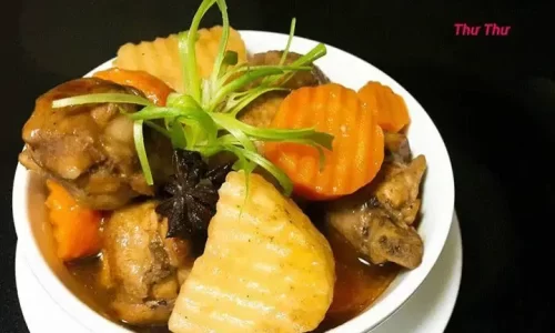 Gà hầm ngũ vị – Thư Thư