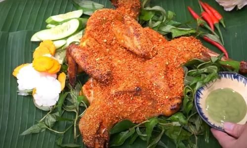 Gà nướng muối ớt – Natha Food