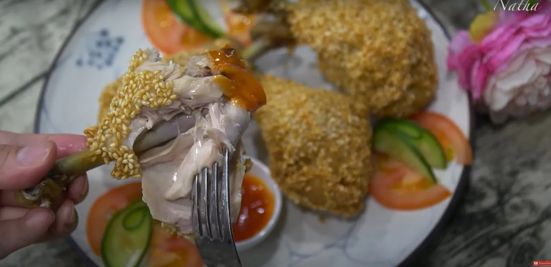 Gà rán mè - Natha Food