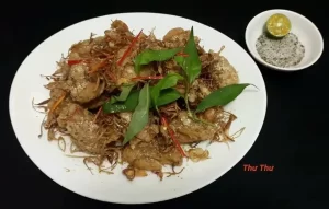 Gà rang muối sả – Thư Thư