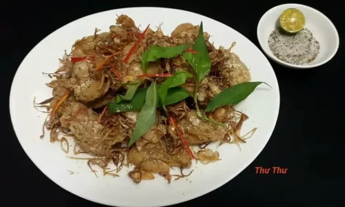 Gà rang muối sả – Thư Thư