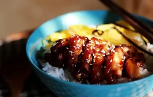 Gà rim xì dầu
