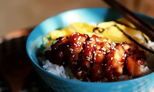 Gà rim xì dầu