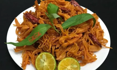 Khô gà bơ tỏi – Thư Thư