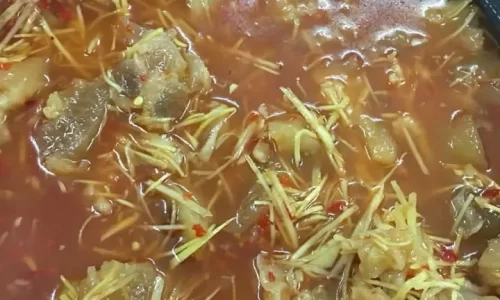 Gân bò ngâm chua ngọt – Huỳnh Hiếu Nguyễn
