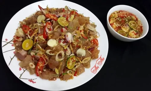 Gân bò ngâm kiểu Thái – Thư Thư