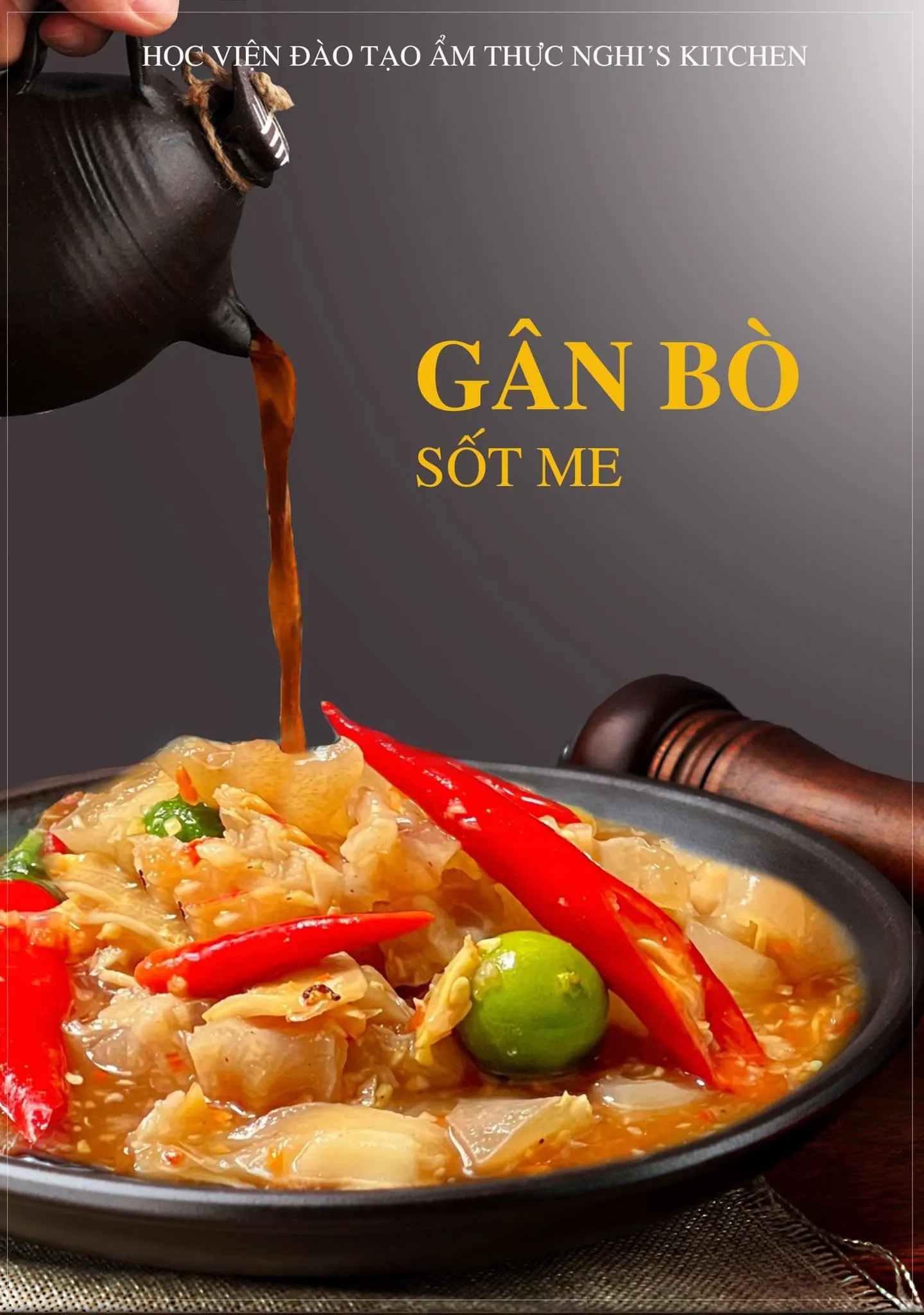 Gân Bò Ngâm Mắm Me - Nghi's Kitchen