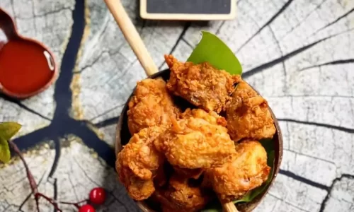 Gà rán satay – Nghi’s Kitchen