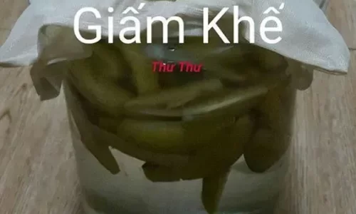 Giấm khế – Thư Thư