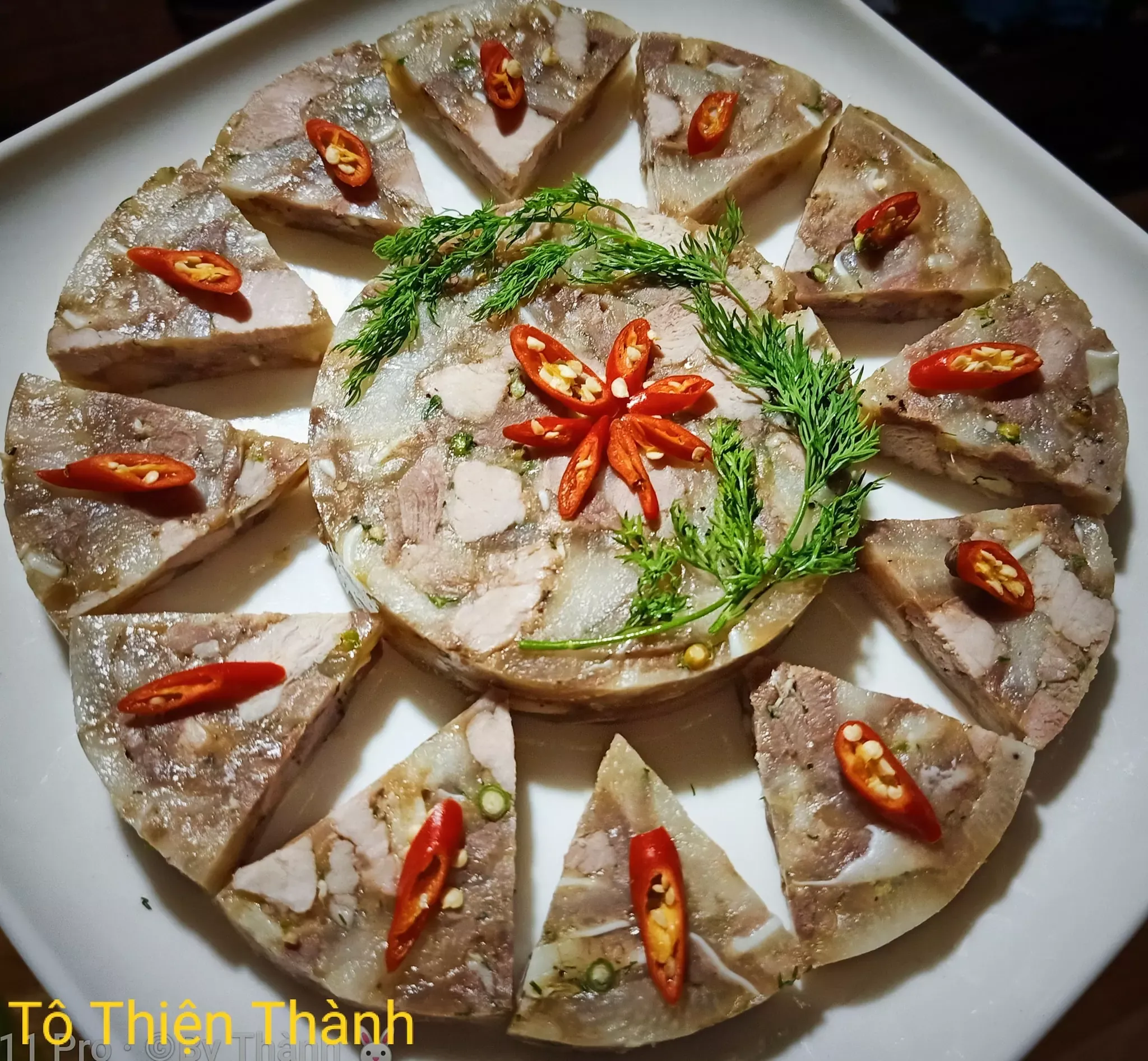 Giò thủ tiêu xanh - To Thien Thanh