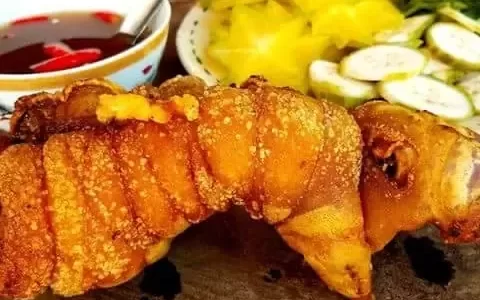 Giò heo muối chiên giòn – Sốt chấm đặc biệt – Nghi’s Kitchen