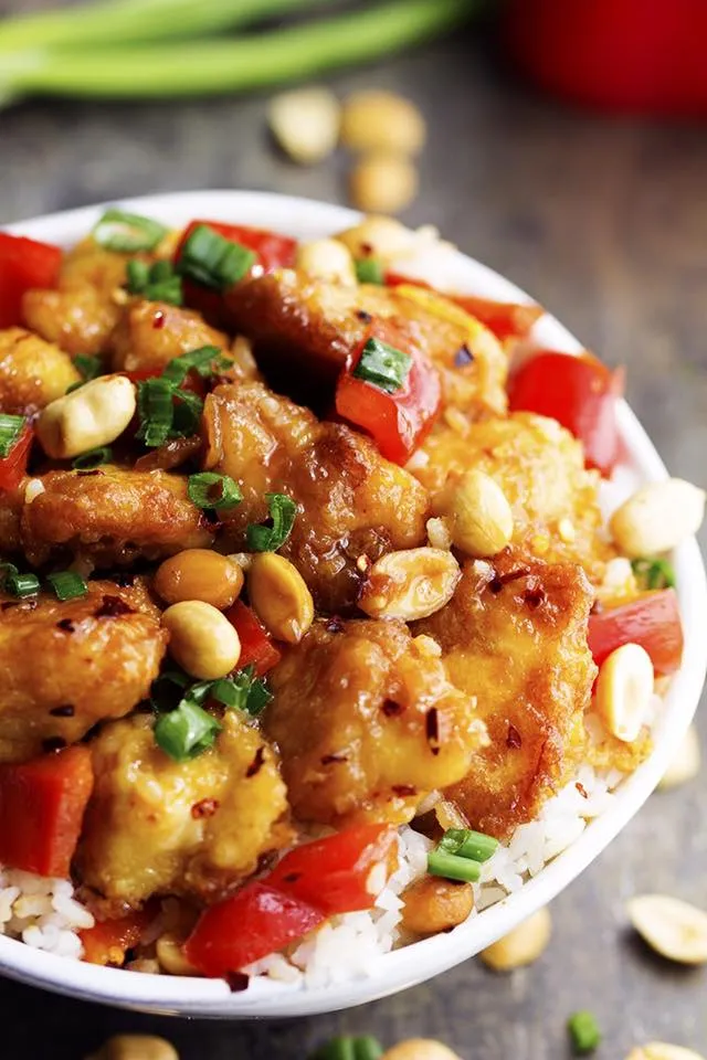 Gà cung bảo - Kung pao Chicken