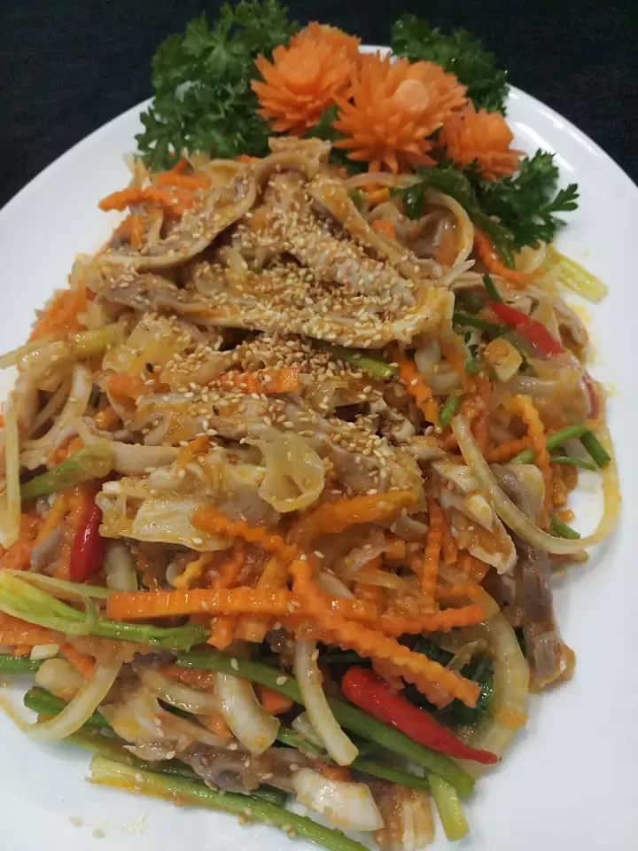 Gỏi bao tử sốt XO - Huỳnh Hiếu Nguyễn