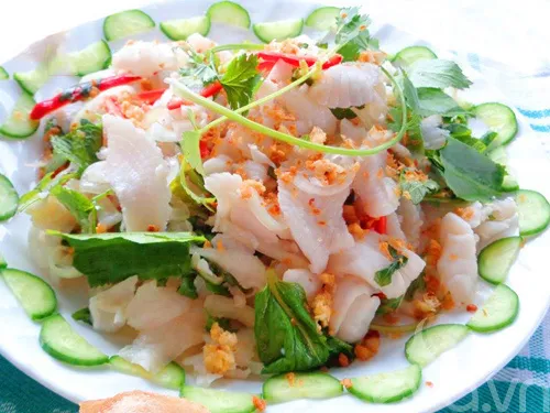 Gỏi cá điêu hồng