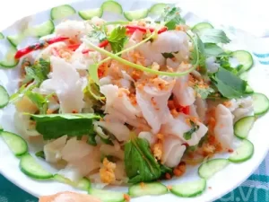Gỏi cá điêu hồng