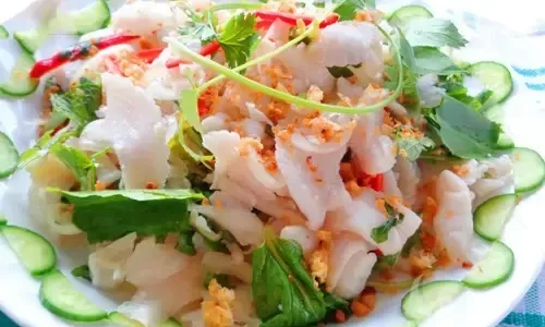 Gỏi cá điêu hồng