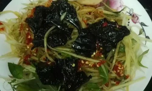 Gỏi đu đủ khô bò đen – Huỳnh Hiếu Nguyễn