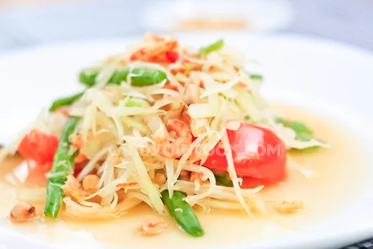 Gỏi đu đủ thái lan tôm khô