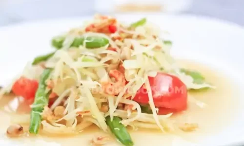Gỏi đu đủ thái lan tôm khô