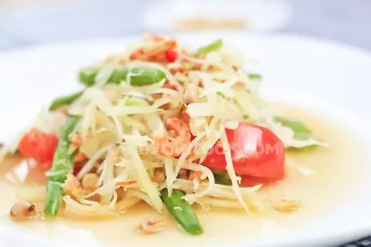 Gỏi đu đủ thái lan tôm khô