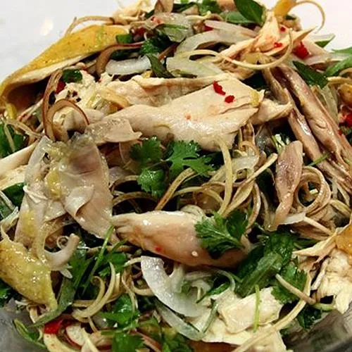Gỏi gà bắp chuối