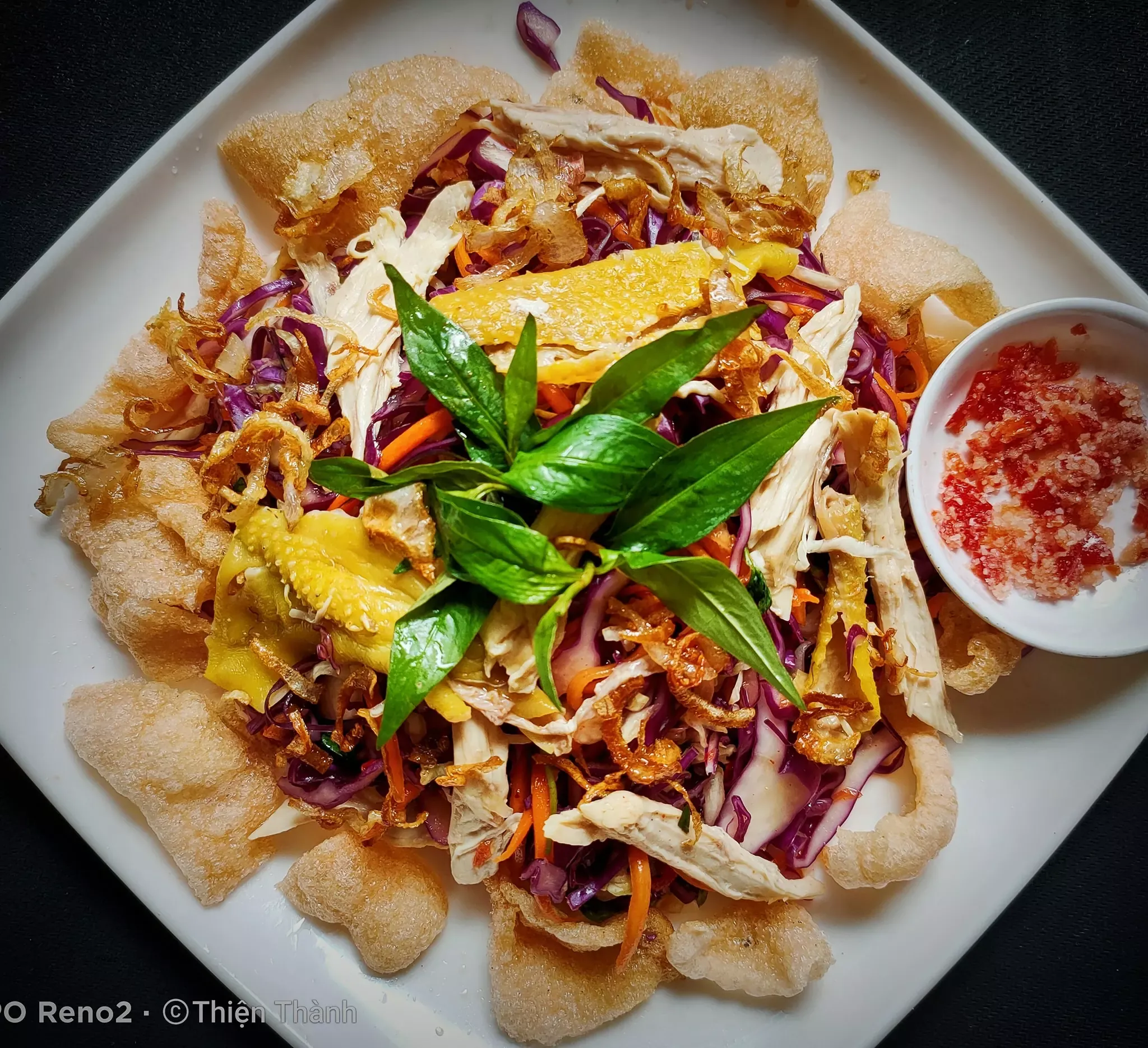 Sốt trộn gỏi kinh doanh - Gỏi gà rau răm - To Thien Thanh