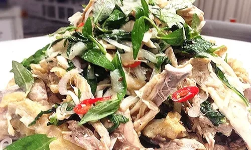 Gỏi gà xé phay