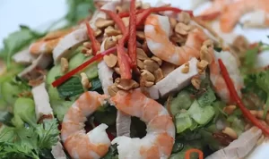Gỏi khổ qua tôm thịt