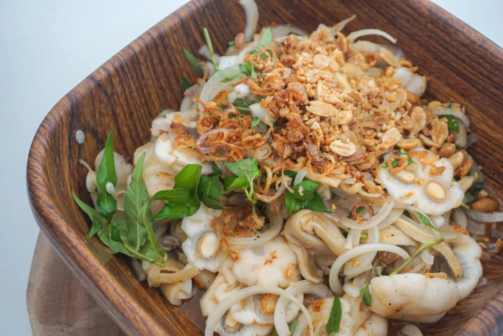 Gỏi măng cụt chay - Accnhi