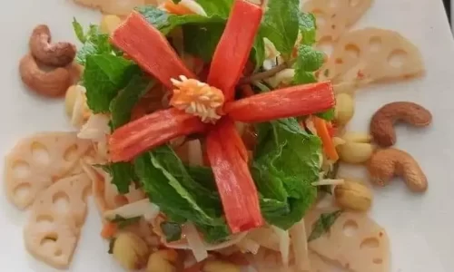 Gỏi ngó sen chay
