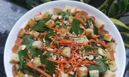Gỏi rau diếp cá chay – Hien Thanh