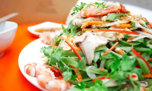 Gỏi rau tiến vua