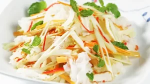 Gỏi su hào nấm tuyết