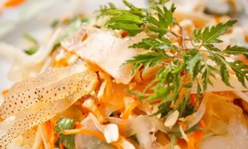 Gỏi sứa tôm thịt