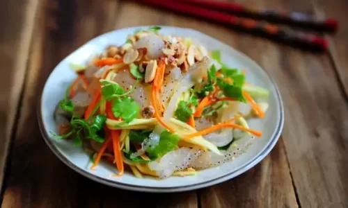 Gỏi sứa xoài xanh