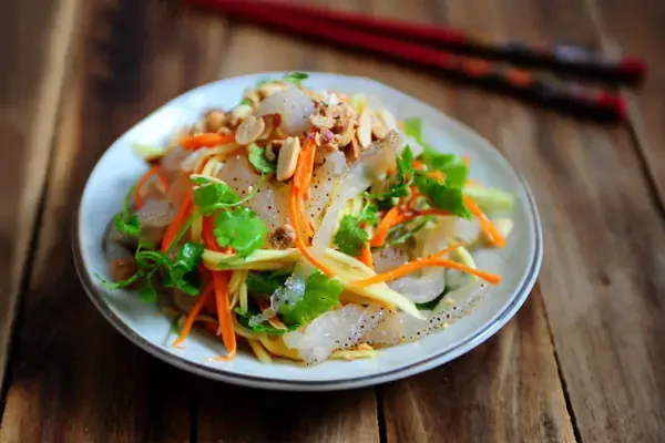 Gỏi sứa xoài xanh