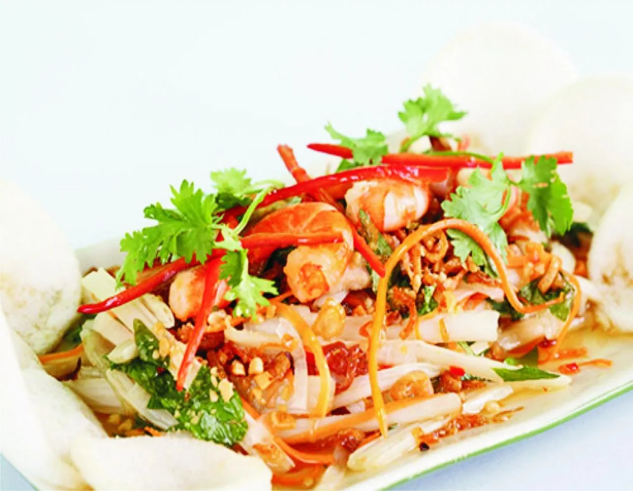 Gỏi hải sản chua cay - 100 món ăn Việt