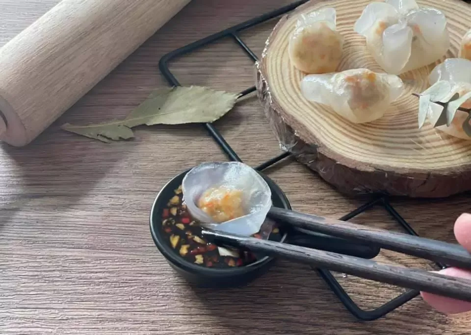 Há cảo từ bột há cảo Hương Xưa - Nghi's Kitchen